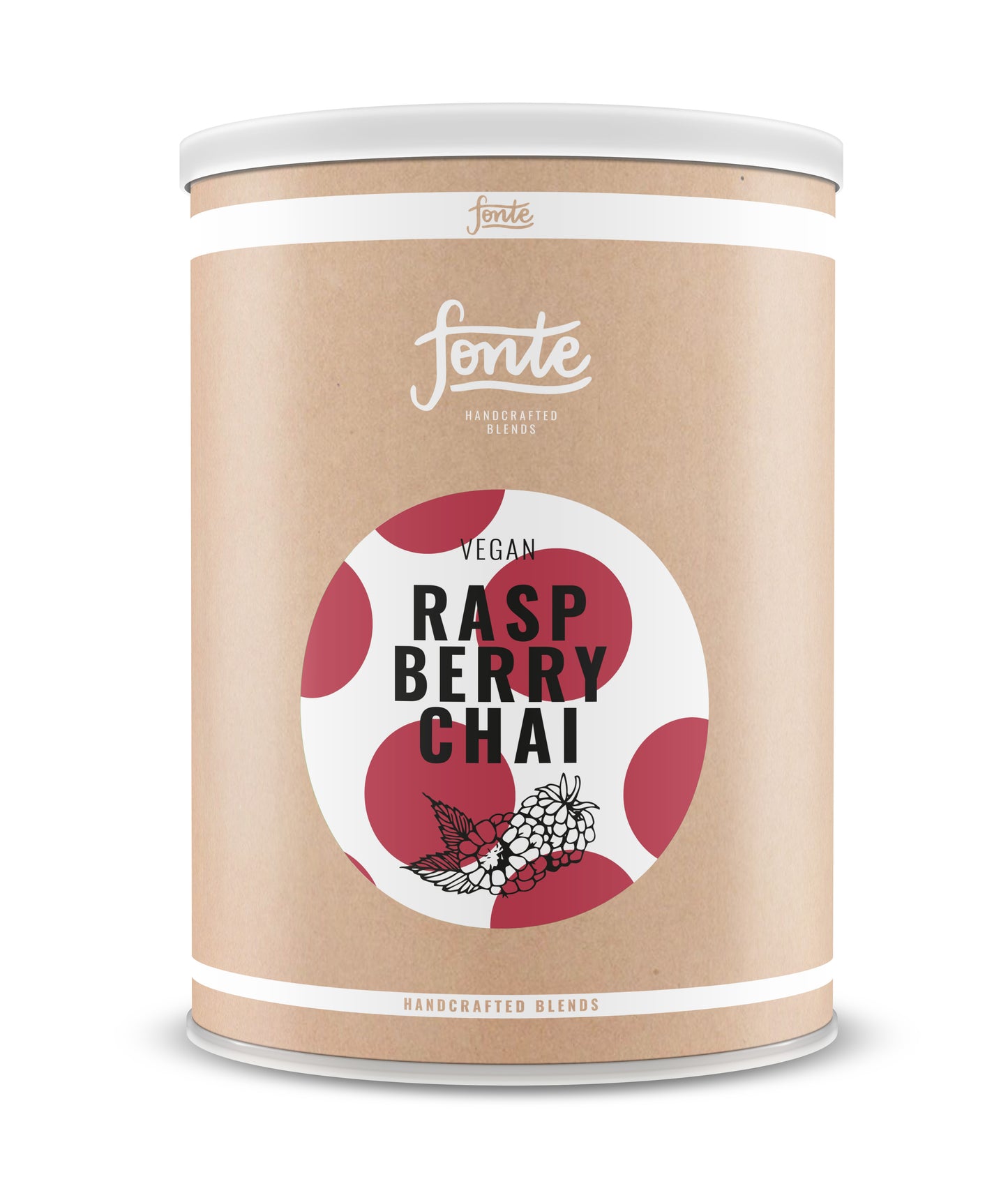 Fonte Raspberry Chai Latte - 100% Vegan 2kg
