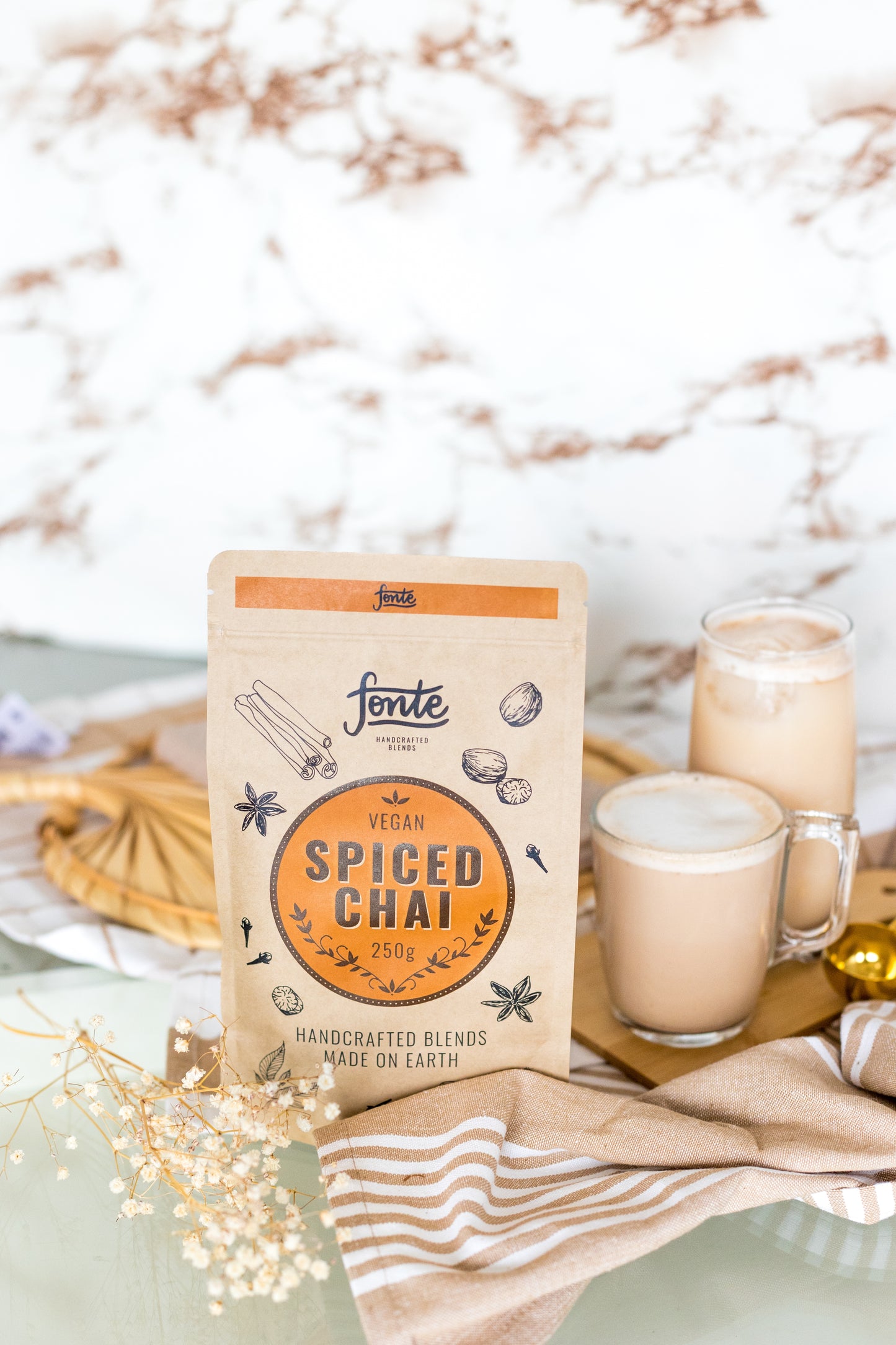 Fonte Spiced Chai - 100% Vegan 250g