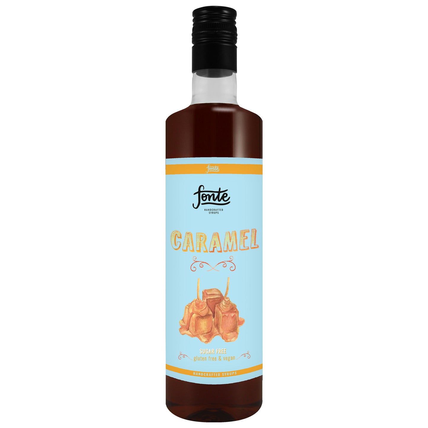 Fonte Caramel Syrup - Sugar Free 750ml