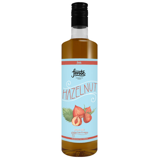 Fonte Hazelnut Syrup - Sugar Free 750ml