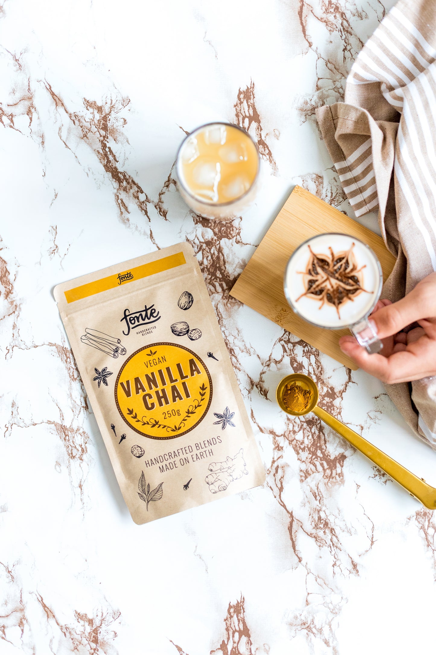 Fonte Vanilla Chai - 100% Vegan 250g