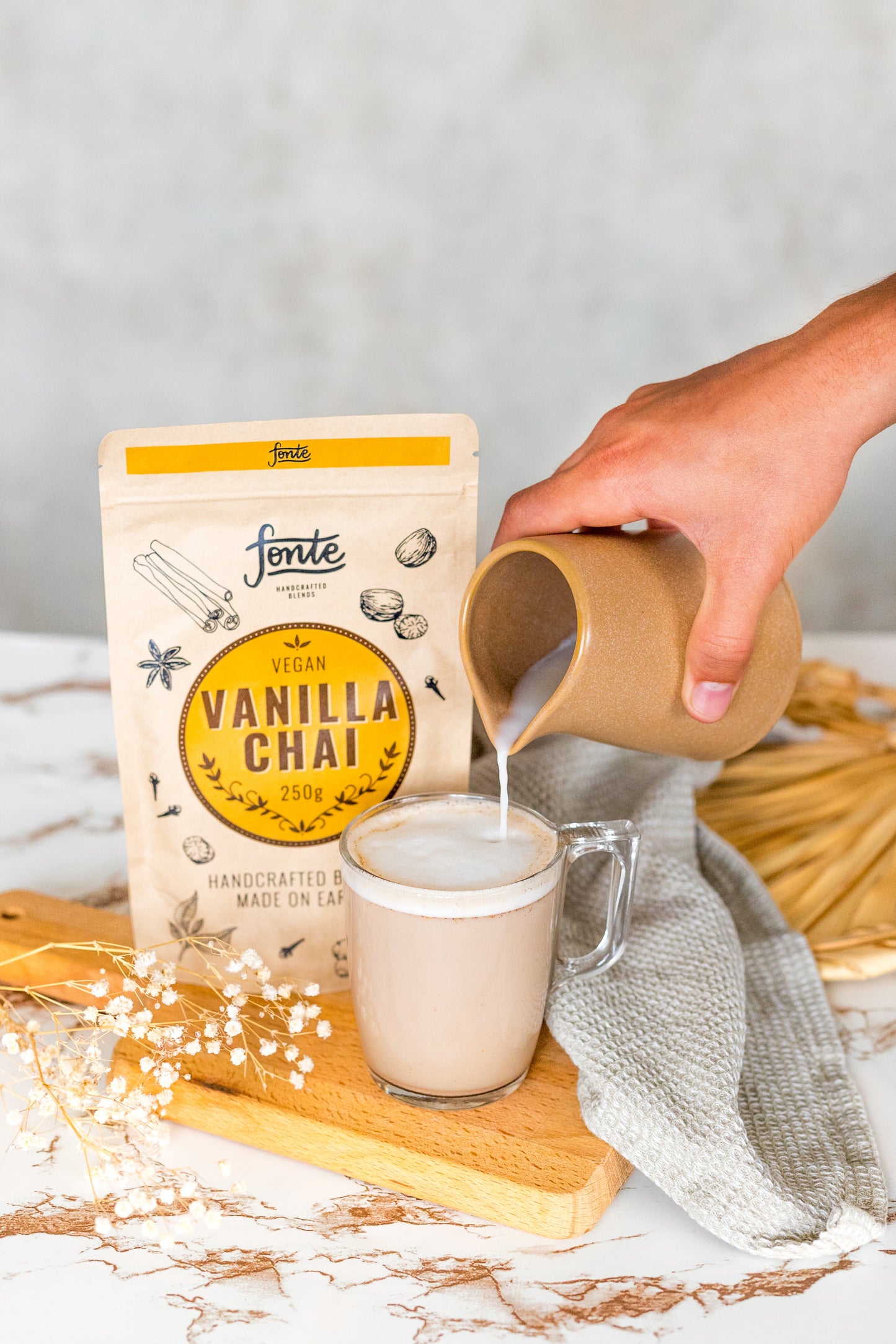 Fonte Vanilla Chai - 100% Vegan 250g