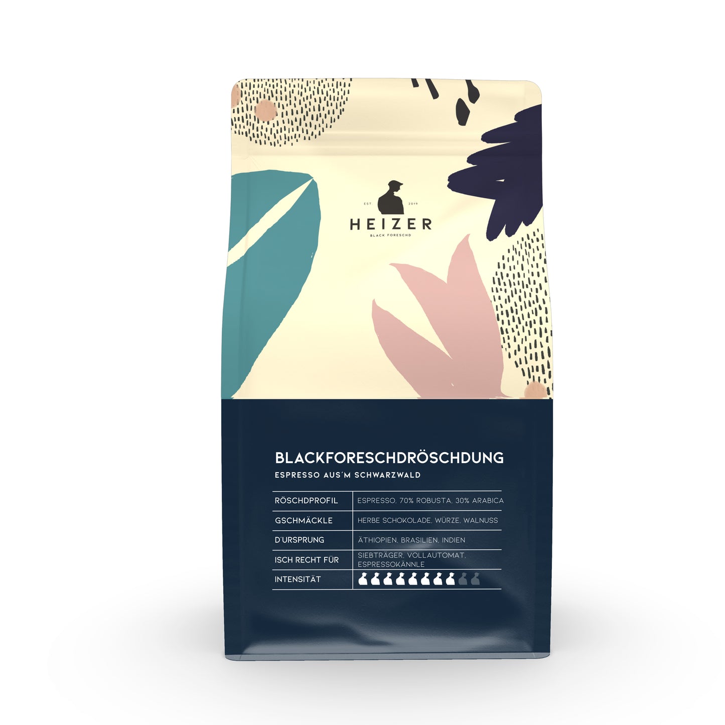 Blackforeschdröschdung - Espresso Blend (Ganze Bohne)